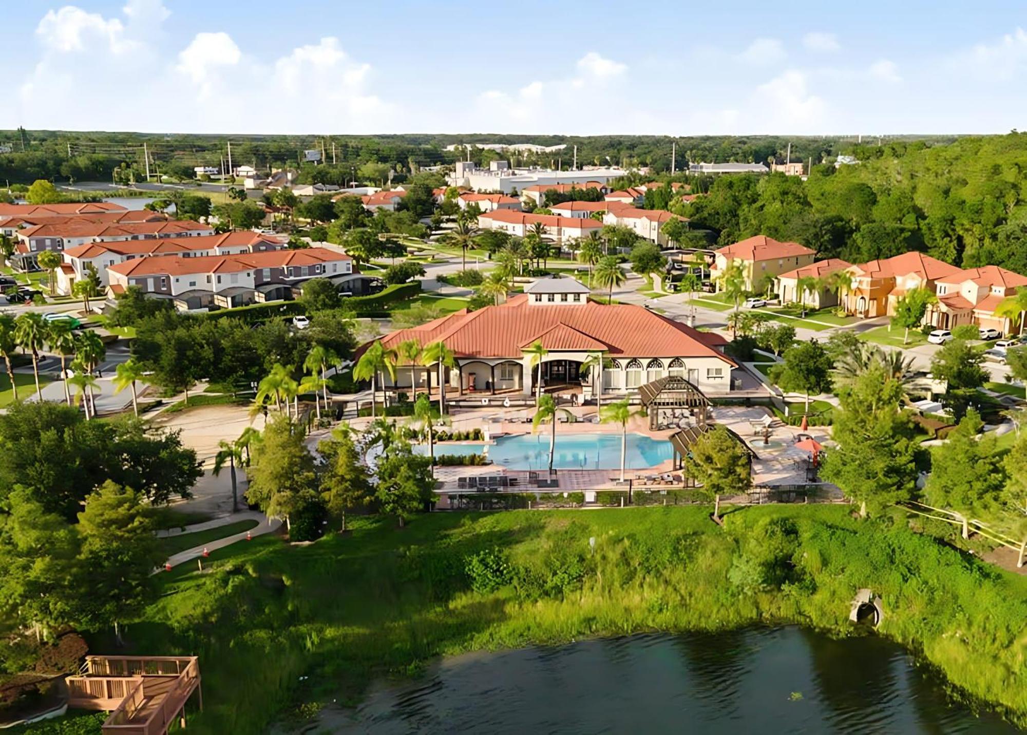 Family Resort - 6Br Mansion - Private Pool, Home Theater, Bbq And More Kissimmee Buitenkant foto