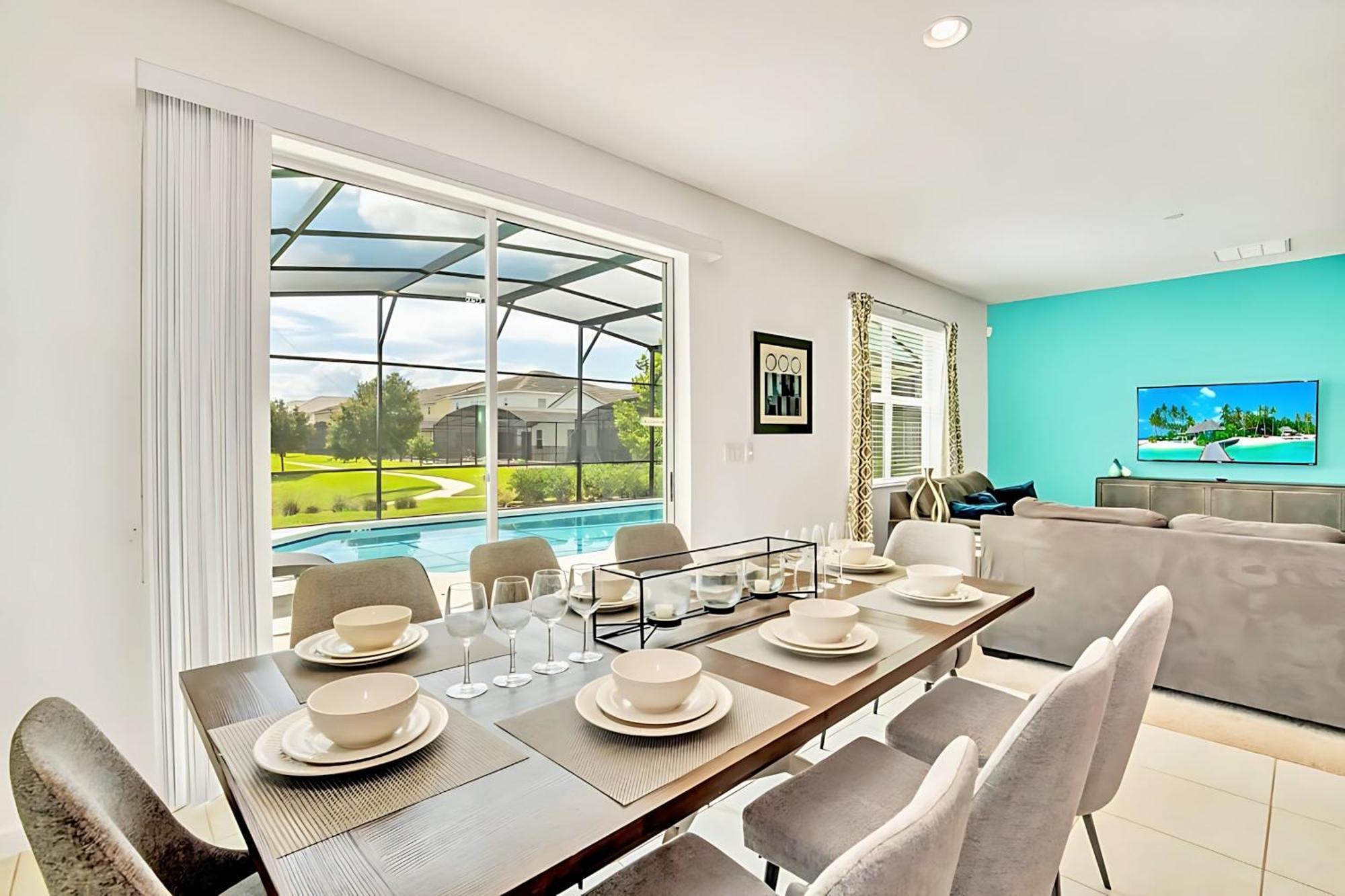 Family Resort - 6Br Mansion - Private Pool, Home Theater, Bbq And More Kissimmee Buitenkant foto