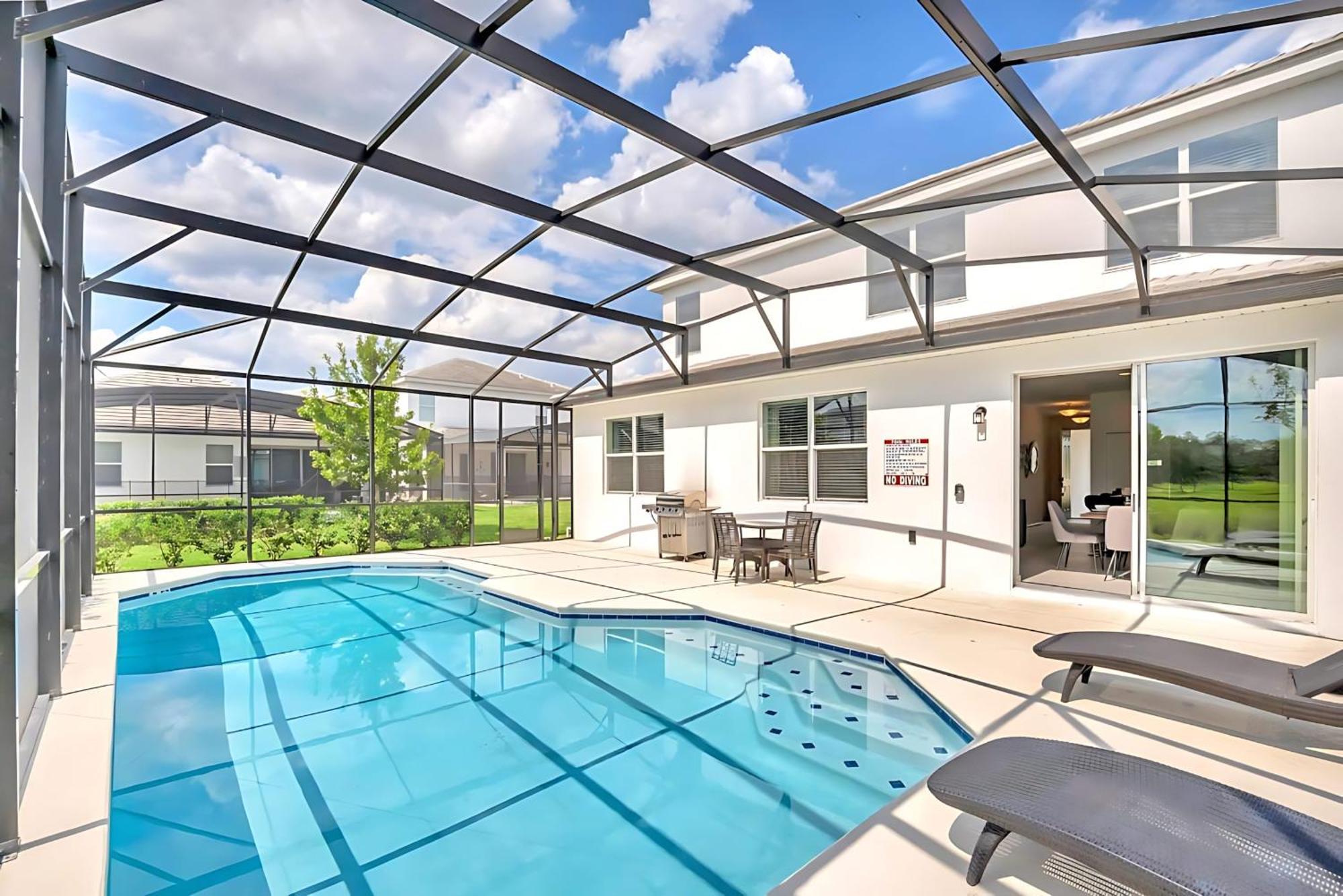 Family Resort - 6Br Mansion - Private Pool, Home Theater, Bbq And More Kissimmee Buitenkant foto