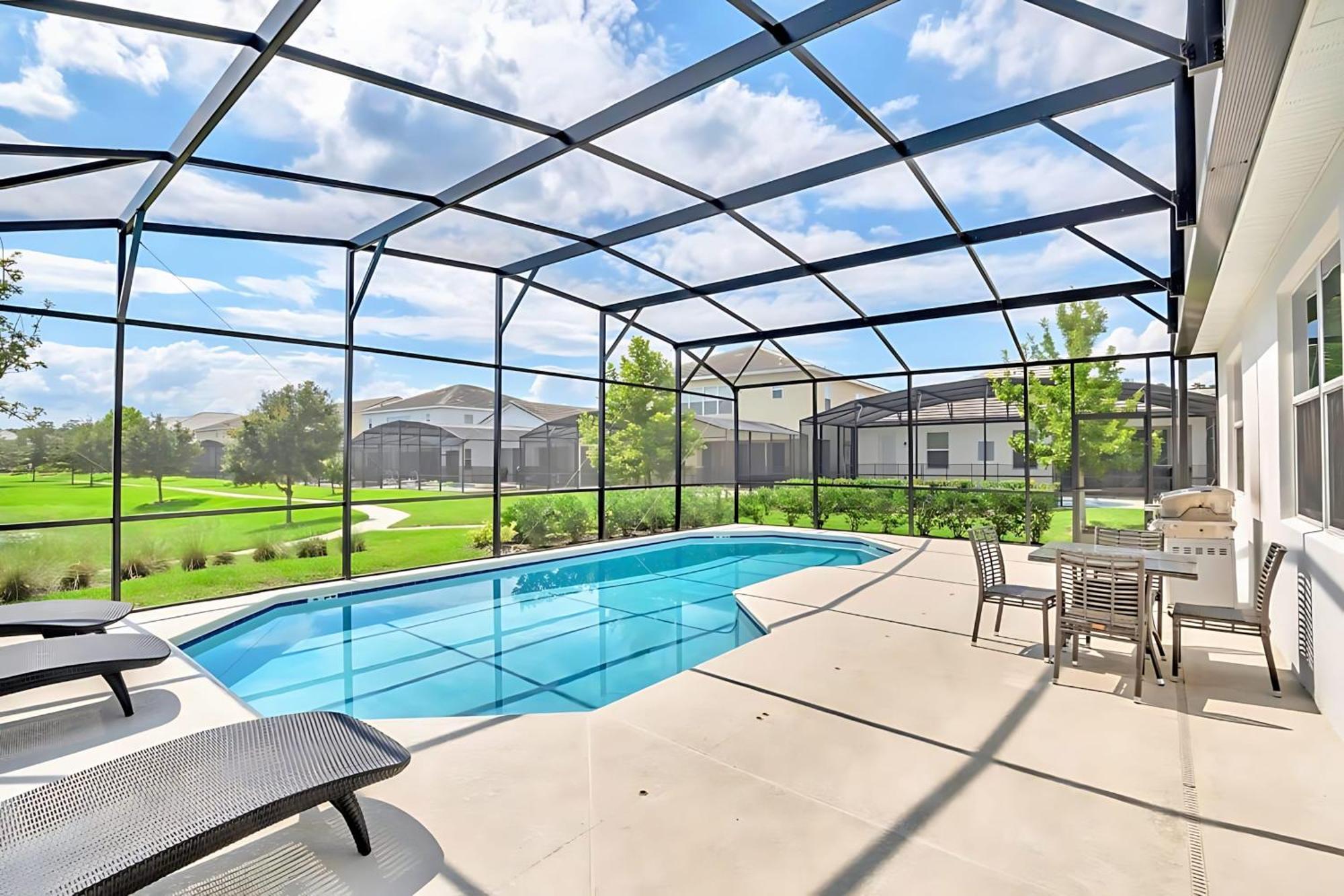 Family Resort - 6Br Mansion - Private Pool, Home Theater, Bbq And More Kissimmee Buitenkant foto
