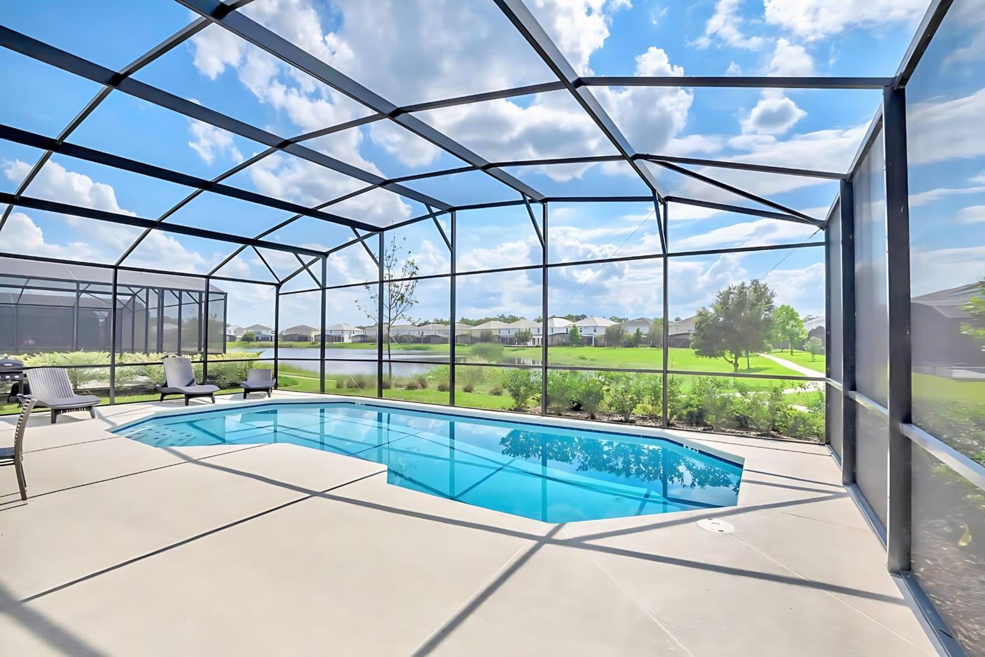 Family Resort - 6Br Mansion - Private Pool, Home Theater, Bbq And More Kissimmee Buitenkant foto